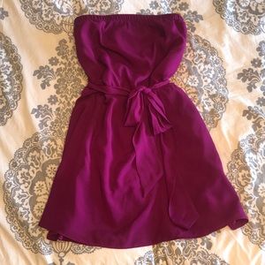 Strapless Express dress